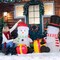 Costway 5FT Christmas Inflatables with Gift Boxes 4 Bright LED Lights for for Party